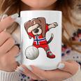 ダビングビーグル犬 ノルウェージャージ ノルウェーバレーボール愛好家 コーヒーマグ 面白い贈り物