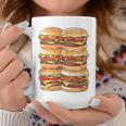 ハンバーガーデイパック ハンバーガー 6パック 腹筋 フェイク腹筋ジム コーヒーマグ 面白い贈り物