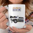 バック・トゥ・ザ・フューチャー Outatime ナンバープレート 長袖tシャツ コーヒーマグ 面白い贈り物