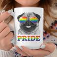 パグ ゲイプライド Lgbt レインボーフラッグ サングラス Lgbtq ギフト 犬 コーヒーマグ 面白い贈り物