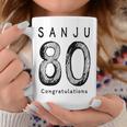 傘寿 80歳anju 80 Birthday お祝い シンプル 人気 コーヒーマグ 面白い贈り物