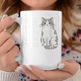 猫のために働いてます サバ白猫 猫好きあるある 社畜ネタ 面白い コーヒーマグ 面白い贈り物
