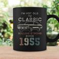 1955年生まれ、71歳の誕生日 クラシックカー コーヒーマグ ギフトのアイデア