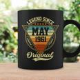 1961年5月以来のヴィンテージ65歳の誕生日レジェンド コーヒーマグ ギフトのアイデア