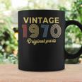 1970年 誕生日プレゼント レトロ バースデー ヴィンテージ 1970年 オリジナルパーツ コーヒーマグ ギフトのアイデア