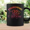 20歳の誕生日お祝いデザイン 面白い20歳のb日の引用 コーヒーマグ ギフトのアイデア