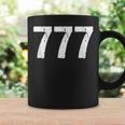 777 数秘術 スピリチュアルパーソナルナンバー 777 エンジェルナンバー コーヒーマグ ギフトのアイデア