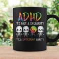 Adhd It's Not Disability It's A Different Abilitykeleton コーヒーマグ ギフトのアイデア