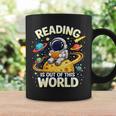 Astronaut Reading Book Lover Space For Men Women Kid Graphic Print Coffee Mug Gifts ideas