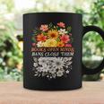 Banned Book Reading Lover Books Open Minds Bans Close Them Graphic Print Coffee Mug Gifts ideas