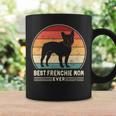 Best Frenchie Mom Ever レトロ フレンチブルドッグ ドッグ ママ 長袖tシャツ コーヒーマグ ギフトのアイデア