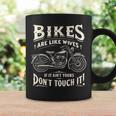 Bikes Are Like Wives 面白い オートバイ バイカー 妻 コーヒーマグ ギフトのアイデア