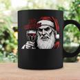 Bite Christmas Vampire Santa Claus Vintage Comic Book Style Graphic Print Coffee Mug Gifts ideas