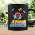 Blessed By God Loved By Jesus Book Lovers Graphic Print Coffee Mug Gifts ideas