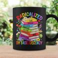 Book Flower Boho Radicalized By Basic Decency LGBT Men Women Graphic Print Coffee Mug Gifts ideas
