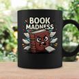 Book Madness Reading Lover School Humor Graphic Print Coffee Mug Gifts ideas