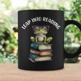 Book Reading Cute Frog Leap Into Reading Graphic Print Coffee Mug Gifts ideas