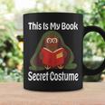 This Is My Book Secret Costume Pigeon Bird Kids Reading Graphic Print Coffee Mug Gifts ideas