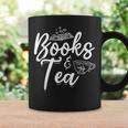 Books & Tea Book Reading Bookworm Read Books Librarian Graphic Print Coffee Mug Gifts ideas