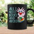 Books And Axolotl Kawaii Animal Axolotls Lover Owner Graphic Graphic Print Coffee Mug Gifts ideas