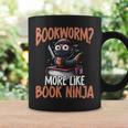 Bookworm For Book Lover Reading Librarian Graphic Print Coffee Mug Gifts ideas