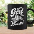 Bookworm Book Reading Just A Girl Who Loves To Read Books Graphic Print Coffee Mug Gifts ideas