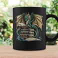 Bookworm Dragons Reading Book Dragons And Books Graphic Print Coffee Mug Gifts ideas