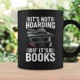 Bookworm Outfit Book Lover It's Not Hoarding If It's Books Graphic Print Coffee Mug Gifts ideas