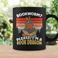 Bookworm Please I'm A Book Dragon Bookworm Book Lovers Graphic Print Coffee Mug Gifts ideas