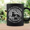 Cat Book And Coffee Make Life Beautiful Cat Mum Graphic Print Coffee Mug Gifts ideas