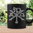 Chi Rho Christogram Alpha And Omegaアンティーク調 コーヒーマグ ギフトのアイデア