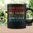 Christian Women Retro Homeschool Mama Book Loving Field Trip Graphic Print Coffee Mug Gifts ideas