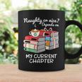 Christmas Book Lovers Naughty Or Nice Graphic Print Coffee Mug Gifts ideas
