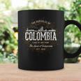 Colombia ヴィンテージスタイルのレトロなコロンビア コーヒーマグ ギフトのアイデア