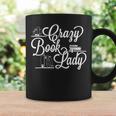 Crazy Book Lady Bookworm Reader Cataloger School Librarian Graphic Print Coffee Mug Gifts ideas