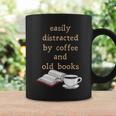Dark Academia Aesthetic Easily Distracted By Coffee And Book Graphic Print Coffee Mug Gifts ideas Dark Academia Aesthetic Easily Distracted By Coffee And Book Graphic Print Coffee Mug Gifts ideas