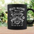 Death Machine Ride Fast Or Die Last ビンテージtシャツ コーヒーマグ ギフトのアイデア