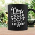 Dogs Books & Coffee Puppy Dog Coffee Book Lover Graphic Print Coffee Mug Gifts ideas Dogs Books & Coffee Puppy Dog Coffee Book Lover Graphic Print Coffee Mug Gifts ideas