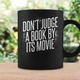 Don't Judge A Book By Its Movie Graphic Print Coffee Mug Gifts ideas Don't Judge A Book By Its Movie Graphic Print Coffee Mug Gifts ideas
