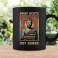 Drop Beats Not Bombs 反戦仏平和 コーヒーマグ ギフトのアイデア