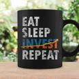 Eatleep Invest Repeat Investment Trading コーヒーマグ ギフトのアイデア
