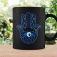 Evil Eye Artwork Hamasa Good Luck Hand Of Fatima Hipster コーヒーマグ ギフトのアイデア