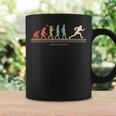 The Evolution Of Man アメリカンフットボール選手 コーヒーマグ ギフトのアイデア
