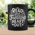 Fantasy Books Enthusiasts Men Women Kids Book Club Bookworm Graphic Print Coffee Mug Gifts ideas