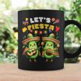 Lets Fiesta 5 De Mayo ポンチョ アボカド メキシカン パーティー メンズ レディース コーヒーマグ ギフトのアイデア