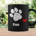 Finn Dog Paw Best Puppy Dog Finn Dog Lover コーヒーマグ ギフトのアイデア