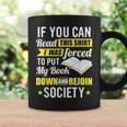 I Was Forced To Put My Book Down Book Lover Reading Small Graphic Print Coffee Mug Gifts ideas