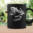 Frogman Bonefrog アンティーク調ホワイトプリント コーヒーマグ ギフトのアイデア