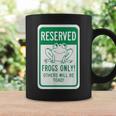 Frogs OnlyOthers Will Be Toad- Frog Pun コーヒーマグ ギフトのアイデア