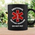 Emotionalupport Husband Do Not Pet コーヒーマグ ギフトのアイデア